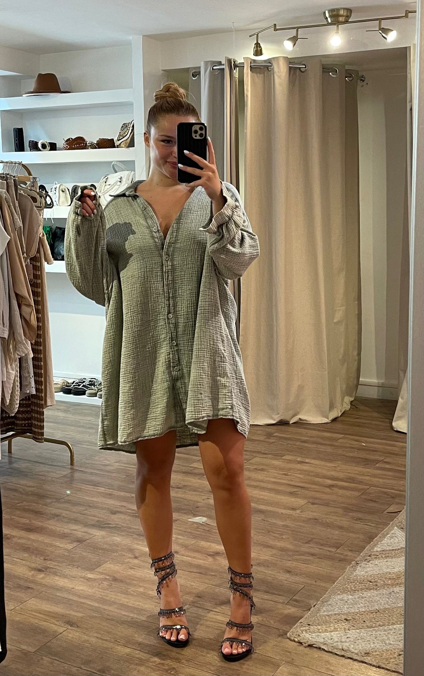 Chemise Oversized délavée